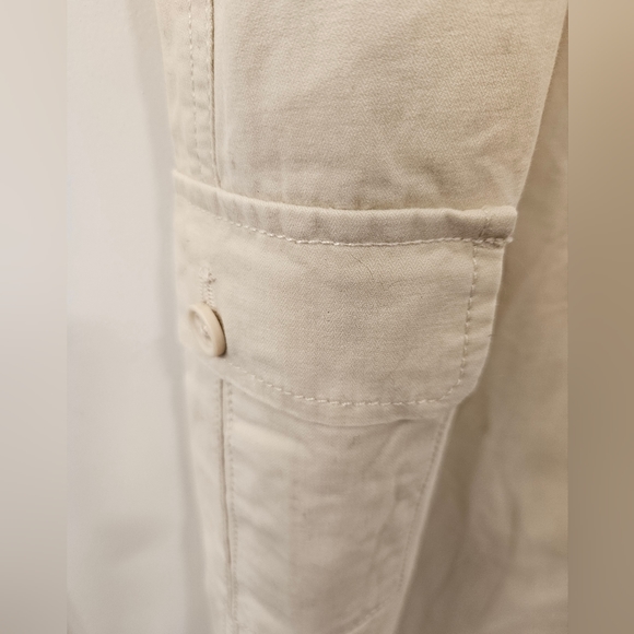 NWT - Eddie Bauer "Stone" Cotton Cargo Skirt - Size 14 - Picture 3 of 10